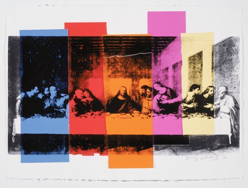The Last Supper, 1986 by Andy Warhol © The Andy Warhol Foundation for the Visual Arts, Inc. / DACS/Artimage 2018 The Last Supper, 1986
