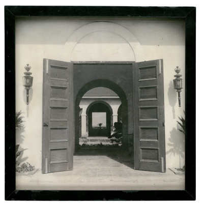 Photograph of house owned by Peter Lacy, Barbados, c. 1950s