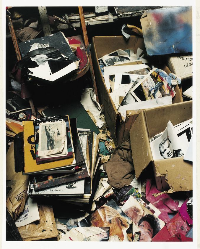 Francis Bacon's 7 Reece Mews studio, London 1998 by Francis Bacon © The Estate of Francis Bacon. All rights reserved, DACS/Artimage 2018. Photo: Perry Ogden Francis Bacon's 7 Reece Mews studio, London 1998