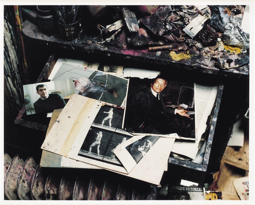 Francis Bacon's 7 Reece Mews studio, London 1998 by Francis Bacon © The Estate of Francis Bacon. All rights reserved, DACS/Artimage 2018. Photo: Perry Ogden Francis Bacon's 7 Reece Mews studio, London 1998