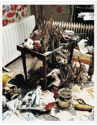 Francis Bacon's 7 Reece Mews studio, London 1998