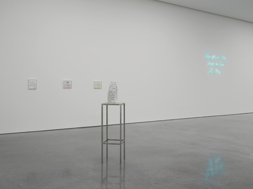 'The Last Great Adventure is You' at White Cube Bermondsey, London. 8 October - 16 November 2014 by Tracey Emin © Tracey Emin. All rights reserved, DACS/Artimage 2018. Image courtesy White Cube 'The Last Great Adventure is You' at White Cube Bermondsey, London. 8 October - 16 November 2014