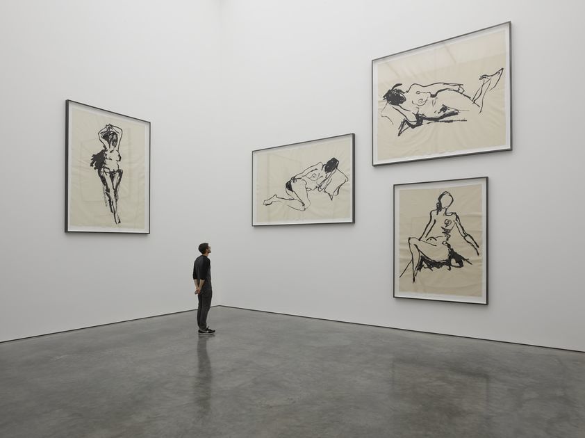 'The Last Great Adventure is You' at White Cube Bermondsey, London. 8 October - 16 November 2014 by Tracey Emin © Tracey Emin. All rights reserved, DACS/Artimage 2018. Image courtesy White Cube 'The Last Great Adventure is You' at White Cube Bermondsey, London. 8 October - 16 November 2014