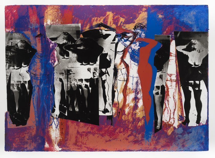 Eye and Camera, Multifigure, 1972 by John Piper © The Piper Estate / DACS/Artimage 2018. Photo: Luke Piper Eye and Camera, Multifigure, 1972