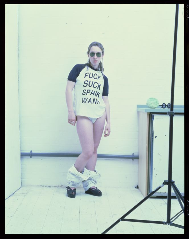 Fuck, Suck, Spank, Wank, 1993 by Sam Taylor-Johnson © Sam Taylor-Johnson. All Rights Reserved, DACS/Artimage 2018 Fuck, Suck, Spank, Wank, 1993