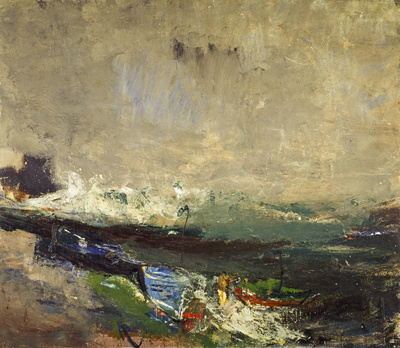 Boats on the Shore, c.1963