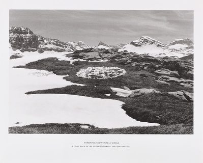 Throwing Snow into a Circle. A Seven Day Walk in the Glärnis...