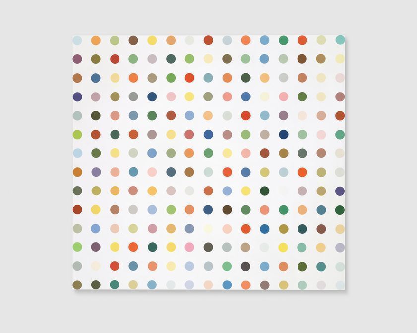 Apotryptophanae, 1994 by Damien Hirst © Damien Hirst and Science Ltd. All rights reserved, DACS/Artimage 2018. Image courtesy White Cube Apotryptophanae, 1994