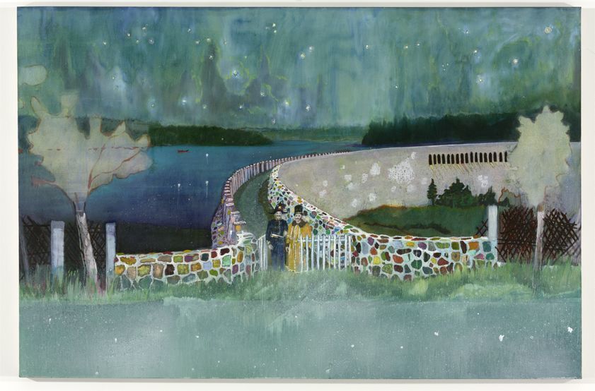 Gasthof Zur Muldentalsperre, 2000-02 by Peter Doig © Peter Doig. All Rights Reserved, DACS/Artimage 2018. Photo: Jochen Littkemann Gasthof Zur Muldentalsperre, 2000-02