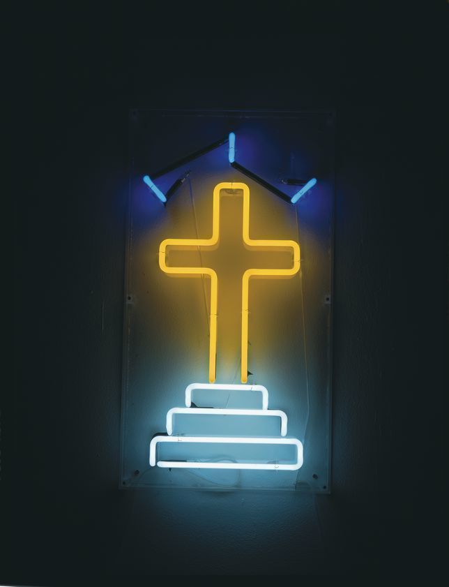 A Cross, 2002 by Graham Fagen © Graham Fagen. All Rights Reserved, DACS/Artimage 2018 A Cross, 2002