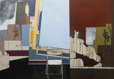 Two Henrys, two Barrys, a Constantin and a chair, 2012