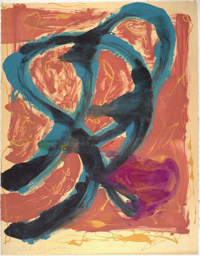 Untitled, 1992 by John Hoyland © Estate of John Hoyland. All Rights Reserved, DACS/Artimage 2018. Image: © National Galleries of Scotland Untitled, 1992