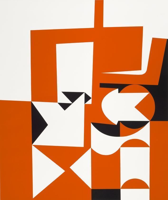 Jeux, 1951/1983 by Anthony Hill © Anthony Hill. All Rights Reserved, DACS/Artimage 2018. Image: © National Galleries of Scotland Jeux, 1951/1983