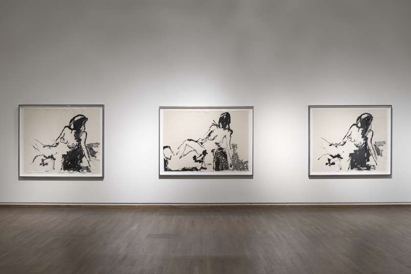 'Tracey Emin | Egon Schiele: Where I Want to Go’ at the Leopold Museum in Vienna. 24 April - 14 Sept 2015 by Tracey Emin © Tracey Emin. All rights reserved, DACS/Artimage 2018. Image courtesy Leopold Museum, Vienna. Photo: Lisa Rastl 'Tracey Emin | Egon Schiele: Where I Want to Go’ at the Leopold Museum in Vienna. 24 April - 14 Sept 2015
