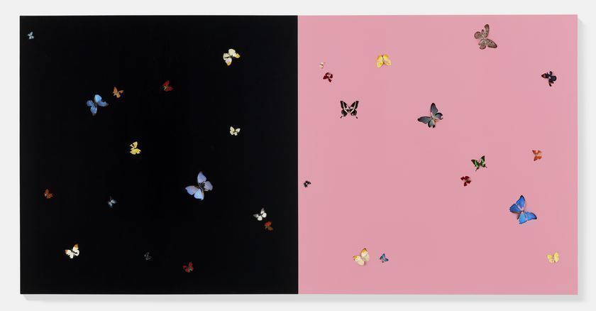 Dark Joy, 2012 by Damien Hirst © Damien Hirst and Science Ltd. All rights reserved, DACS/Artimage 2018. Photo: Prudence Cuming Associates Ltd Dark Joy, 2012