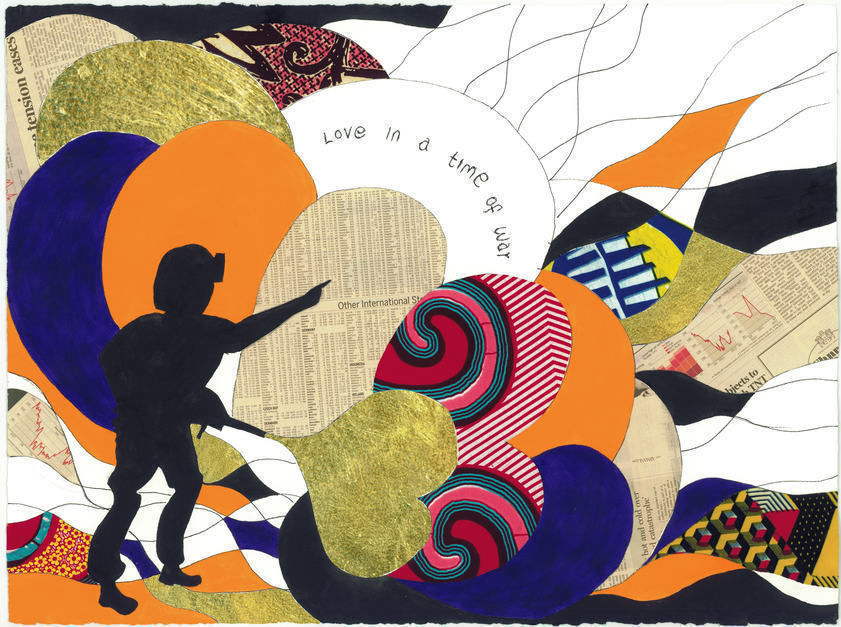 Love in a Time of War 4, 2015 by Yinka Shonibare MBE © Yinka Shonibare MBE. All Rights Reserved, DACS/Artimage 2018 Love in a Time of War 4, 2015