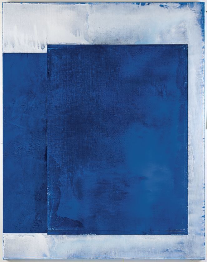 Attic, 2013 by Hurvin Anderson © Hurvin Anderson. All Rights Reserved, DACS/Artimage 2018. Photo: Richard Ivey Attic, 2013