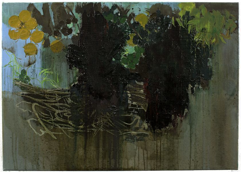 Rocker's: Baptism Scene, 2010 by Hurvin Anderson © Hurvin Anderson. All Rights Reserved, DACS/Artimage 2018. Photo: Richard Ivey Rocker's: Baptism Scene, 2010