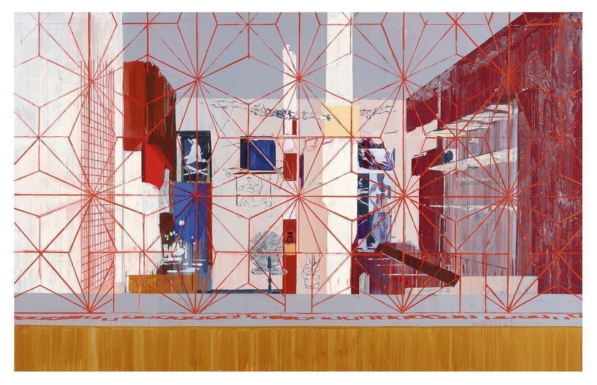 Welcome Series: Full Strength, 2004 by Hurvin Anderson © Hurvin Anderson. All Rights Reserved, DACS/Artimage 2018 Welcome Series: Full Strength, 2004