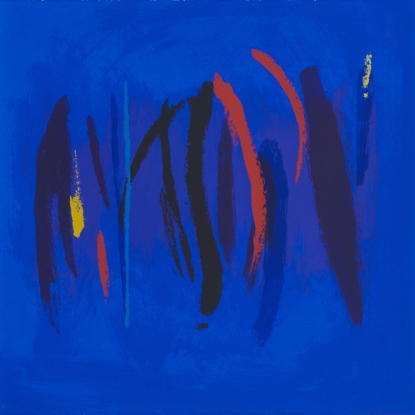 Wind Dance V, 2006 by Wilhelmina Barns-Graham © Wilhelmina Barns-Graham Trust 2018. Photo: Coline Russelle Wind Dance V, 2006