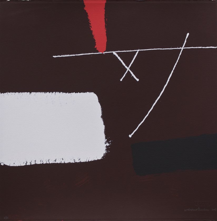Tango, 2003 by Wilhelmina Barns-Graham © Wilhelmina Barns-Graham Trust 2018. Photo: Coline Russelle Tango, 2003