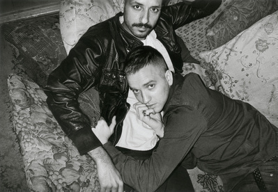 Prem Sahib with Eddie Peake, London, 2013