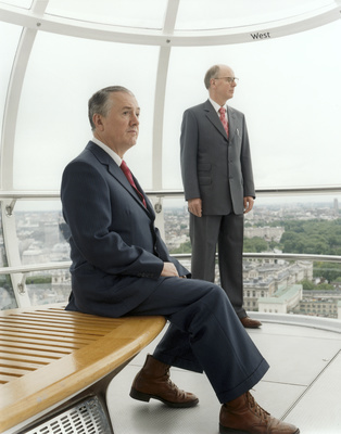 Gilbert and George, London Eye, 2002