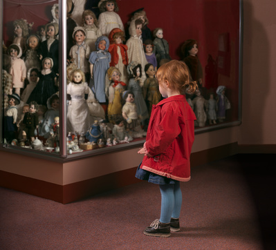 Case of Dolls, Museum of Childhood, Edinburgh, 2007