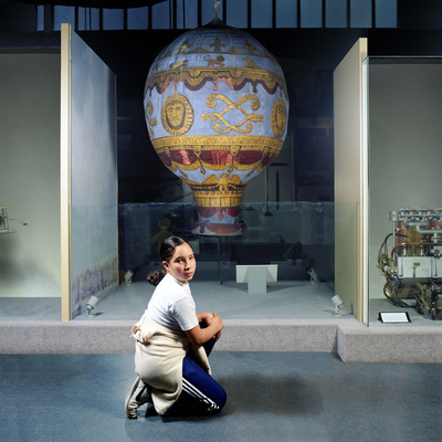 Girl with Hot Air Balloon, The Science Museum, London, 2000
