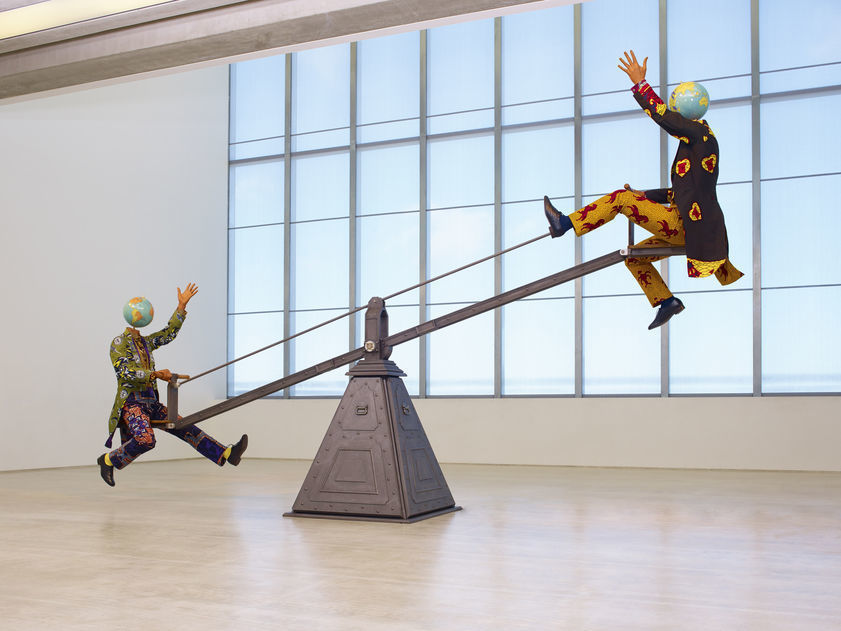 End of Empire, 2016 by Yinka Shonibare MBE © Yinka Shonibare MBE. All Rights Reserved, DACS/Artimage 2018. Image courtesy Stephen Friedman Gallery, London. Co-commissioned by 14-18 NOW and Turner Contemporary, Margate. Photo: Stephen White End of Empire, 2016