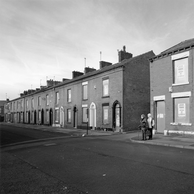Terrace clearance, Oldham, 2009