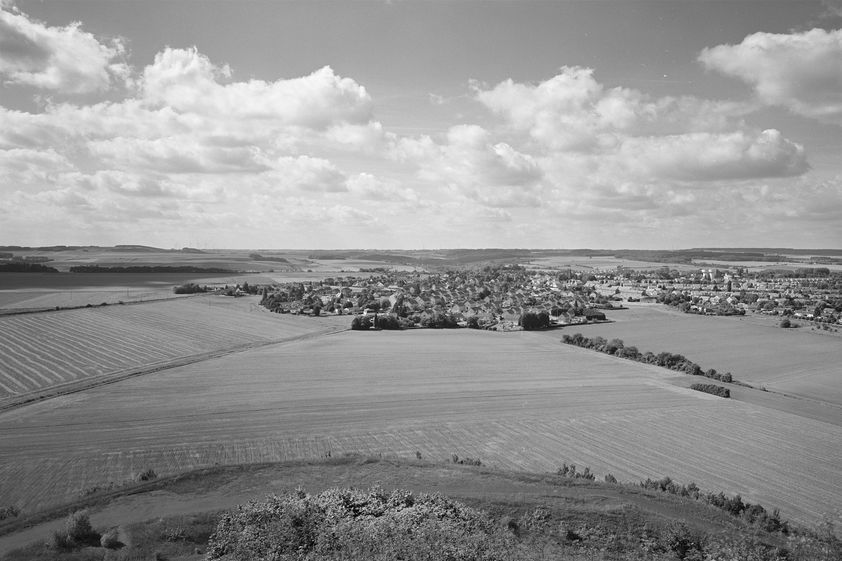 From Terril 2 towards Houdain, France, 2014 by John Davies © John Davies. All Rights Reserved, DACS/Artimage 2018 From Terril 2 towards Houdain, France, 2014