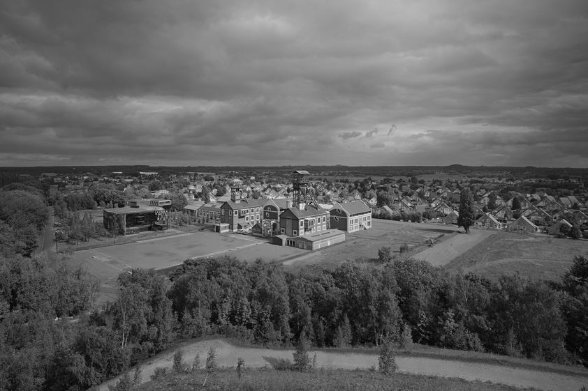 La fosse n° 9-9 bis, Oignies, France, 2014 by John Davies © John Davies. All Rights Reserved, DACS/Artimage 2018 La fosse n° 9-9 bis, Oignies, France, 2014