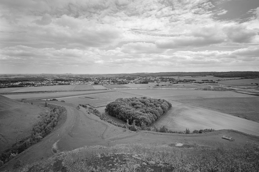 From Terril 2 towards wood, Maisnil-lès-Ruitz, France, 2014 by John Davies © John Davies. All Rights Reserved, DACS/Artimage 2017 From Terril 2 towards wood, Maisnil-lès-Ruitz, France, 2014