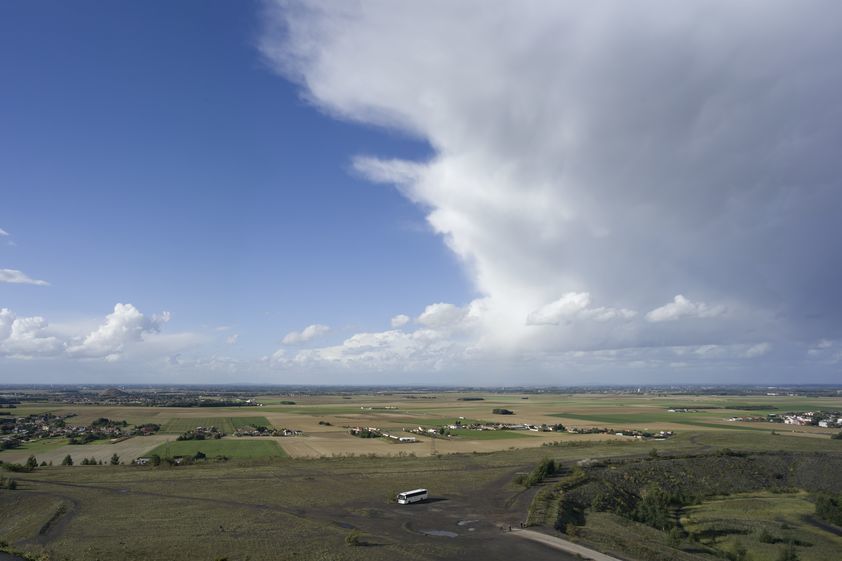 From Terril de Loos towards Vermelles, France, 2014 by John Davies © John Davies. All Rights Reserved, DACS/Artimage 2018 From Terril de Loos towards Vermelles, France, 2014