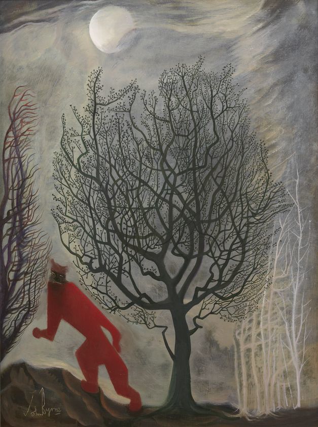 La Bete Rouge, 2014 by John Byrne © John Byrne. All Rights Reserved, DACS/Artimage 2018. Image courtesy of The Fine Art Society, Edinburgh La Bete Rouge, 2014