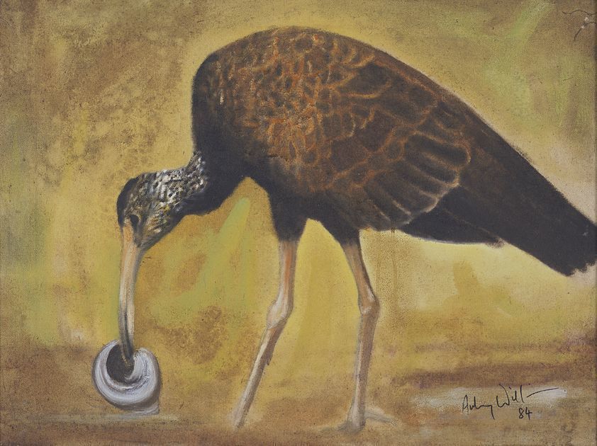 Limpkin, 1984 by Aubrey Williams © Estate of Aubrey Williams. All rights reserved, DACS/Artimage 2018 Limpkin, 1984