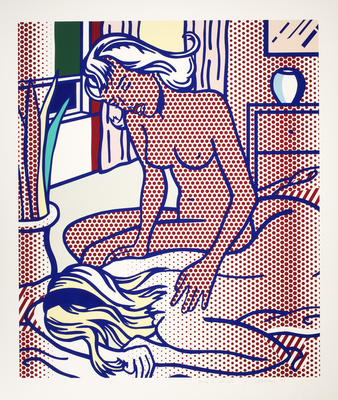 Two Nudes, State I, 1994
