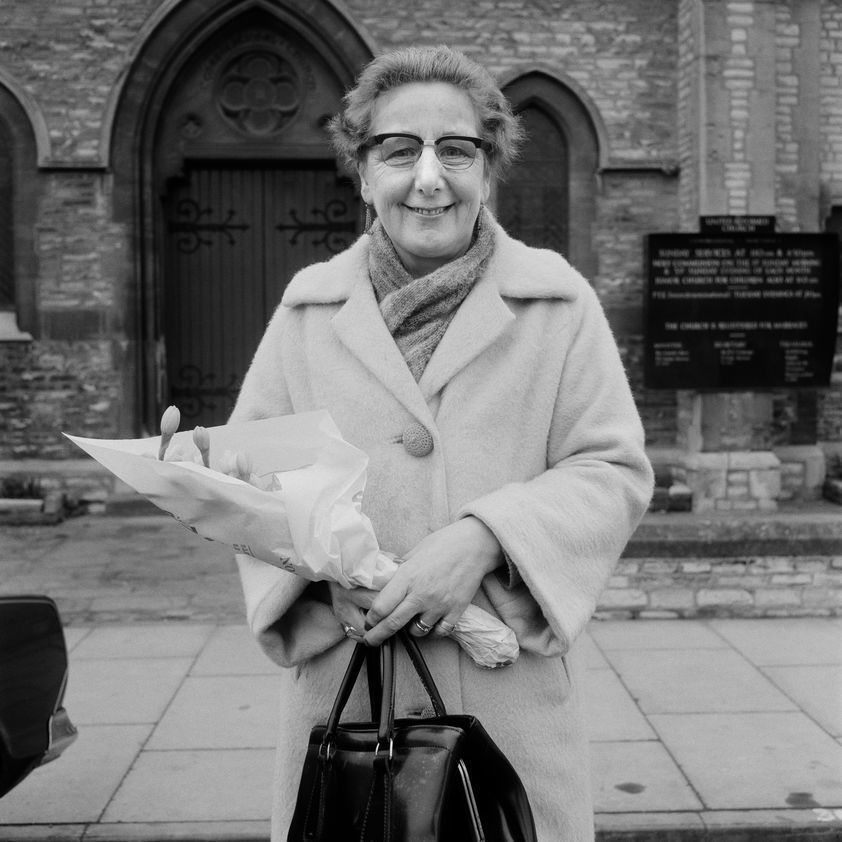 Portrait from the Free Photographic Omnibus: Statford-on-Avon, 1974 by Daniel Meadows © Daniel Meadows. All Rights Reserved, DACS/Artimage 2017 Portrait from the Free Photographic Omnibus: Statford-on-Avon, 1974