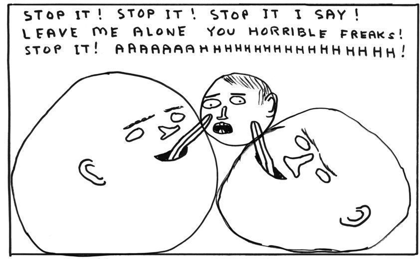 Untitled (Freaks), 2006 by David Shrigley © David Shrigley. All Rights Reserved, DACS/Artimage 2018 Untitled (Freaks), 2006