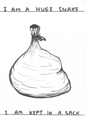 Untitled (I am a huge snake), 2010