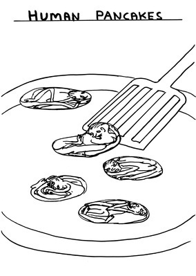 Untitled (Human pancakes), 2013
