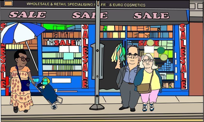 Peckham Promenade, 2015 by Janette Parris © Janette Parris. All Rights Reserved, DACS/Artimage 2018 Peckham Promenade, 2015