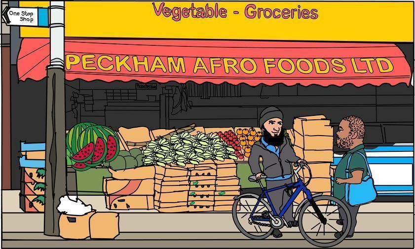 Peckham Promenade, 2015 by Janette Parris © Janette Parris. All Rights Reserved, DACS/Artimage 2018 Peckham Promenade, 2015