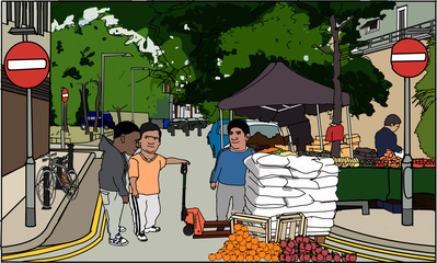Peckham Promenade, 2015