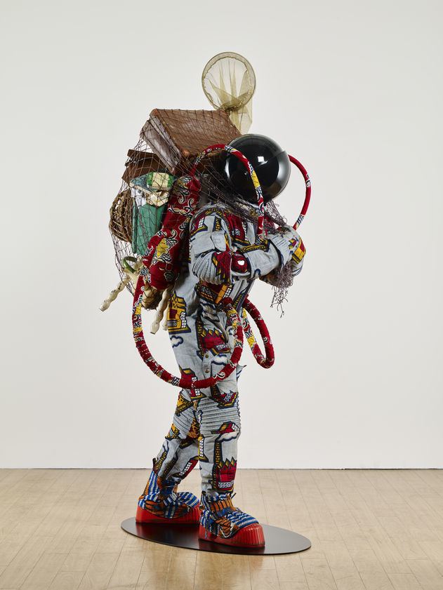 Refugee Astronaut II, 2016 by Yinka Shonibare MBE © Yinka Shonibare MBE. All Rights Reserved, DACS/Artimage 2018. Image courtesy James Cohan Gallery. Photo: Stephen White Refugee Astronaut II, 2016