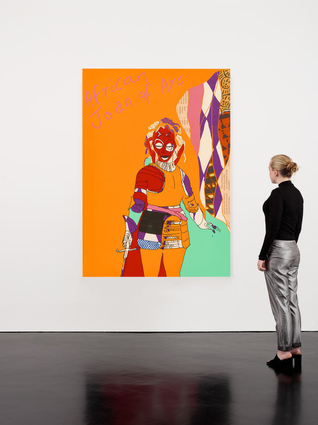 African Joan of Arc, 2016 by Yinka Shonibare MBE © Yinka Shonibare MBE. All Rights Reserved, DACS/Artimage 2018. Image courtesy Stephen Friedman Gallery. Photo: Stephen White African Joan of Arc, 2016