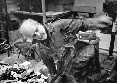 Phillip King, studio, London, 1993