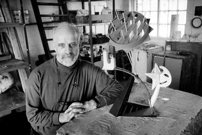 Phillip King, studio, London, 1993