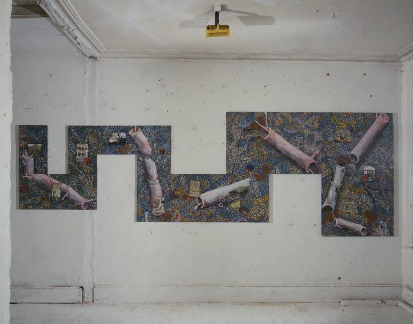 News From Nowhere (Bends in the River), 1992 by Jeffrey Dennis © Jeffrey Dennis. All rights reserved, DACS/Artimage 2018. Photo: Edward Woodman News From Nowhere (Bends in the River), 1992